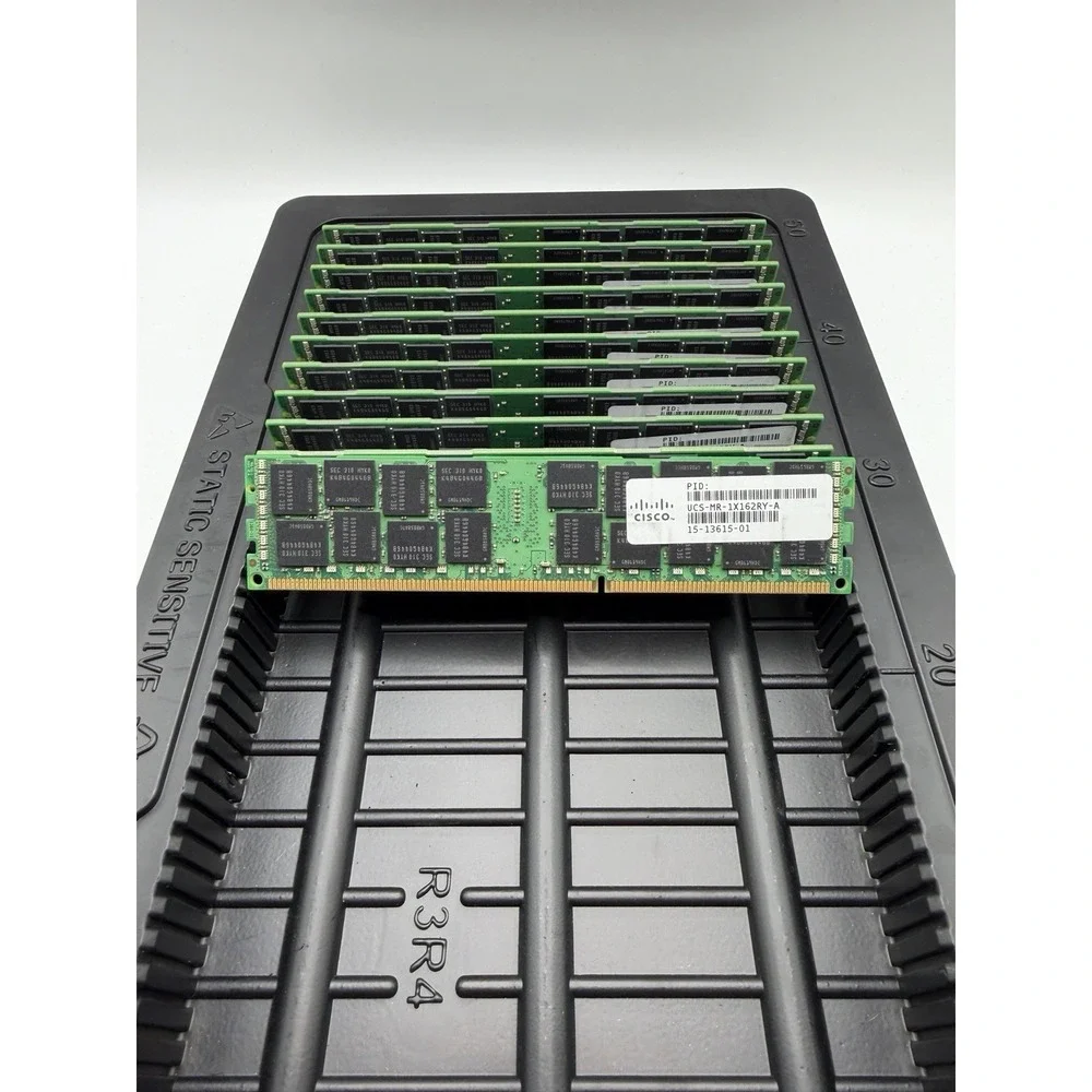 112x Samsung 16GB‎ PC3L-12800R ECC Server RAM Memory - M393B2G70BH0YK0